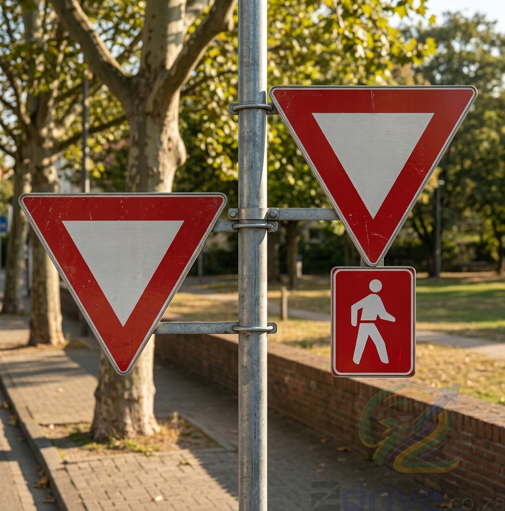 traffic control sign